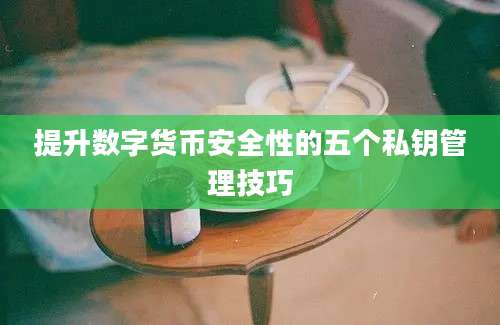 提升数字货币安全性的五个私钥管理技巧