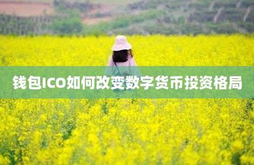 钱包ICO如何改变数字货币投资格局