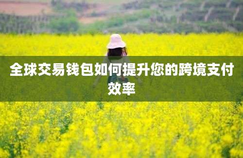 全球交易钱包如何提升您的跨境支付效率