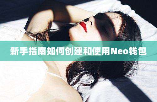 新手指南如何创建和使用Neo钱包