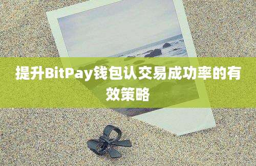 提升BitPay钱包认交易成功率的有效策略