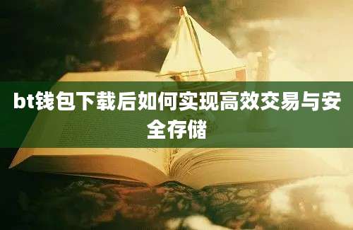 bt钱包下载后如何实现高效交易与安全存储