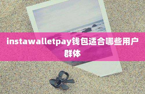 instawalletpay钱包适合哪些用户群体