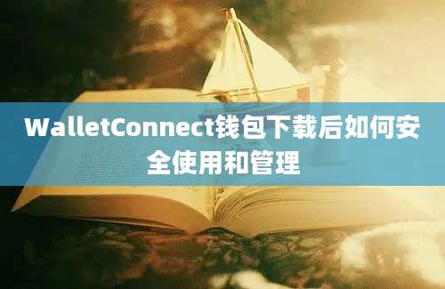 WalletConnect钱包下载后如何安全使用和管理