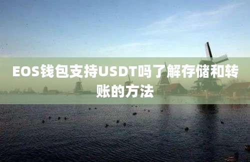 EOS钱包支持USDT吗了解存储和转账的方法