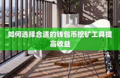 如何选择合适的钱包币挖矿工具提高收益