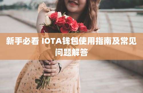 新手必看 IOTA钱包使用指南及常见问题解答