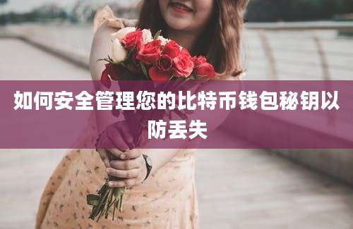 如何安全管理您的比特币钱包秘钥以防丢失