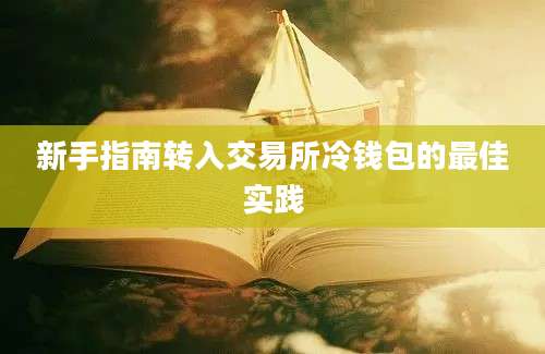 新手指南转入交易所冷钱包的最佳实践