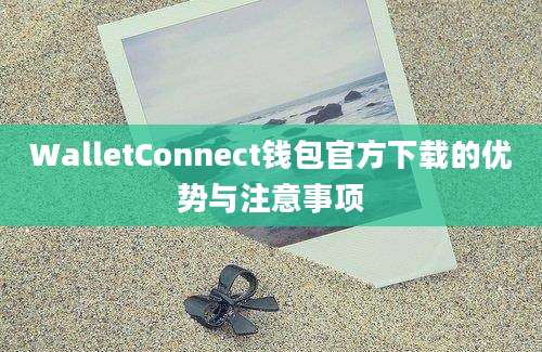 WalletConnect钱包官方下载的优势与注意事项