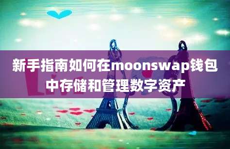 新手指南如何在moonswap钱包中存储和管理数字资产