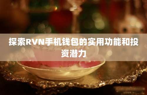 探索RVN手机钱包的实用功能和投资潜力