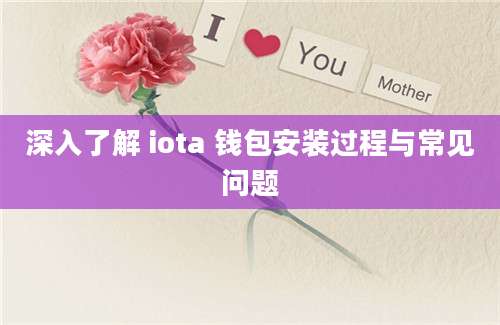 深入了解 iota 钱包安装过程与常见问题