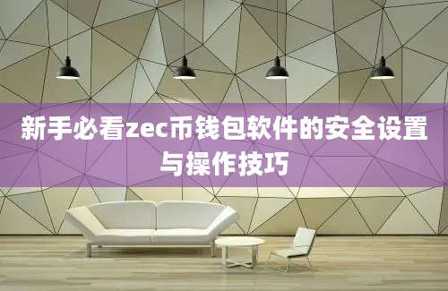 新手必看zec币钱包软件的安全设置与操作技巧