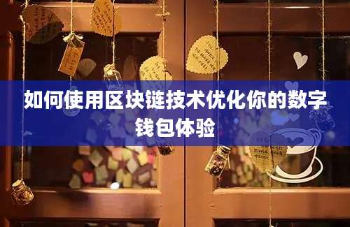 如何使用区块链技术优化你的数字钱包体验