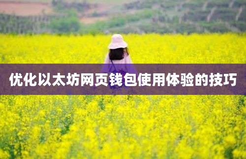 优化以太坊网页钱包使用体验的技巧