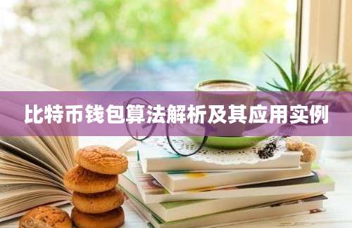 比特币钱包算法解析及其应用实例