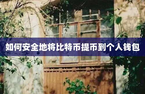 如何安全地将比特币提币到个人钱包