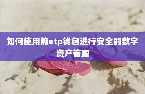 如何使用熵etp钱包进行安全的数字资产管理