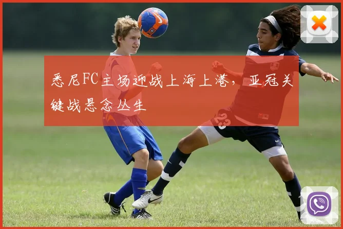 悉尼FC主场迎战上海上港，亚冠关键战悬念丛生